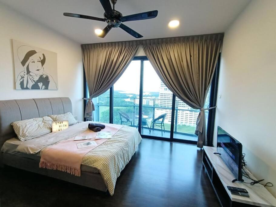 C0704 Almas Suite Seaview & Netflix Stay 努沙再也 外观 照片
